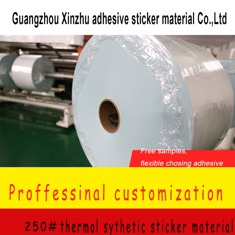 250 # Thermal Sythetic Sticker Label Material Xzrm-83250h