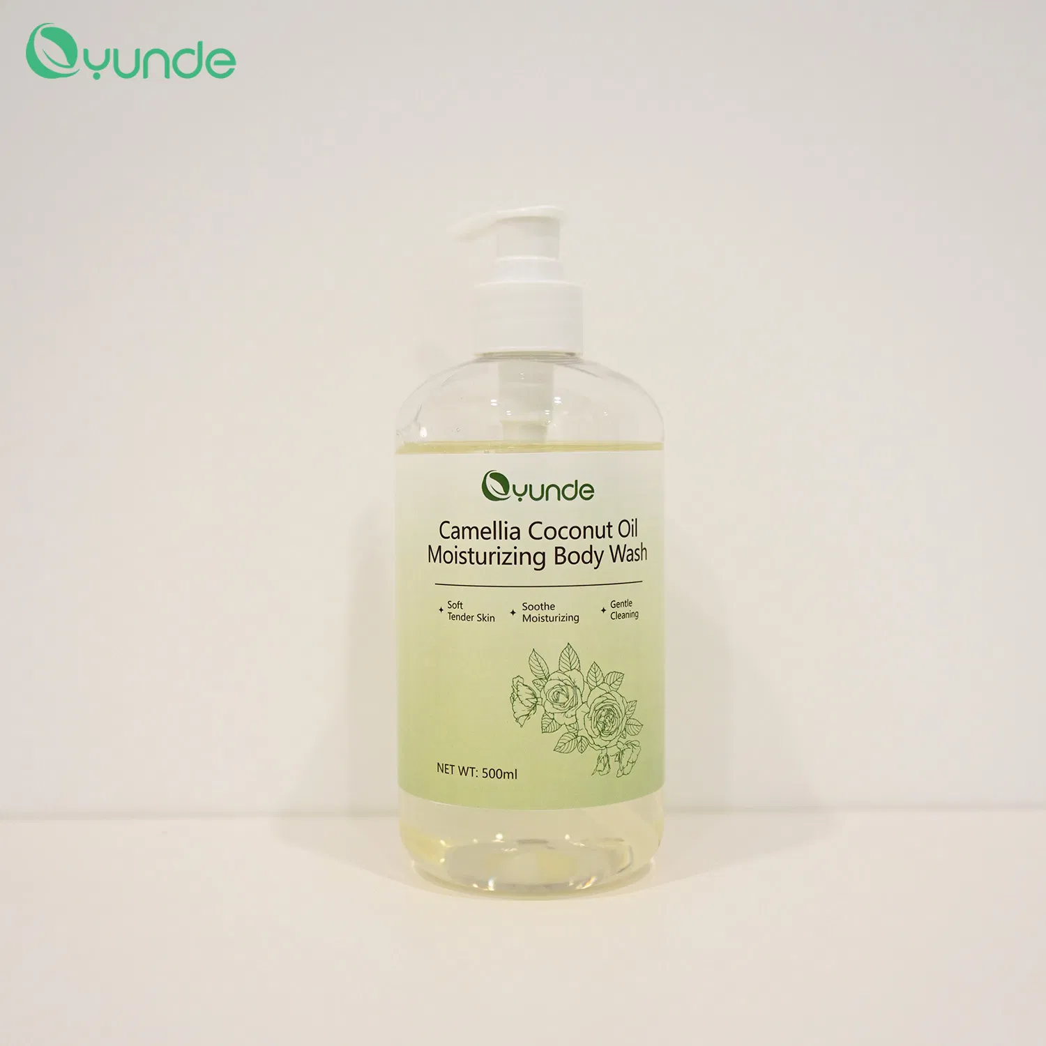 Wholesale OEM ODM Sooth Moisturizing Coconut Oil Shower Gel