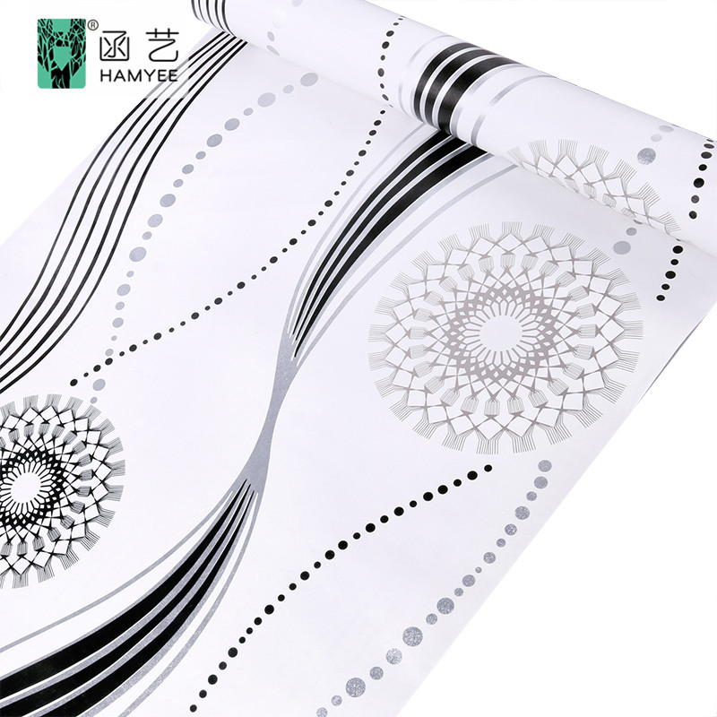 10%off Factory Wholesale Modern Self Adhesive Wall Paper PVC Waterproof Wallpaper Home Decoration