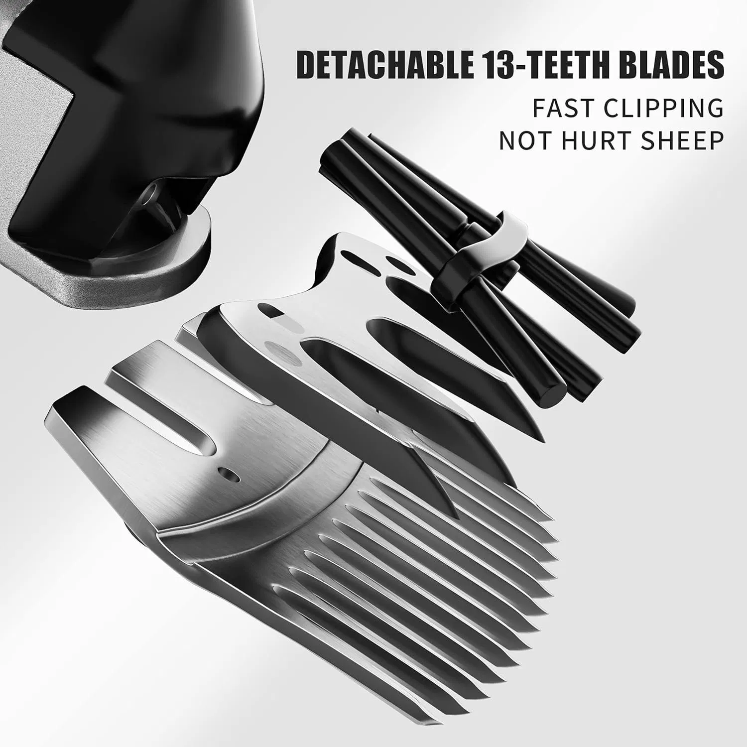 21V Professional Cordless Electric Sheep Shearing Clippers for Animal Grooming (CDPT001)