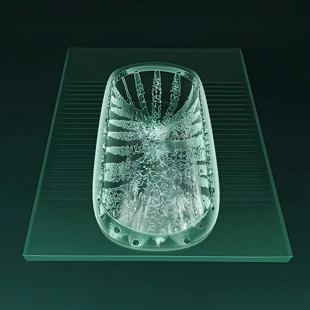 Bathroom Sanitary Ware New Modern Squat Pan Toilet China Style Squatting Toilet