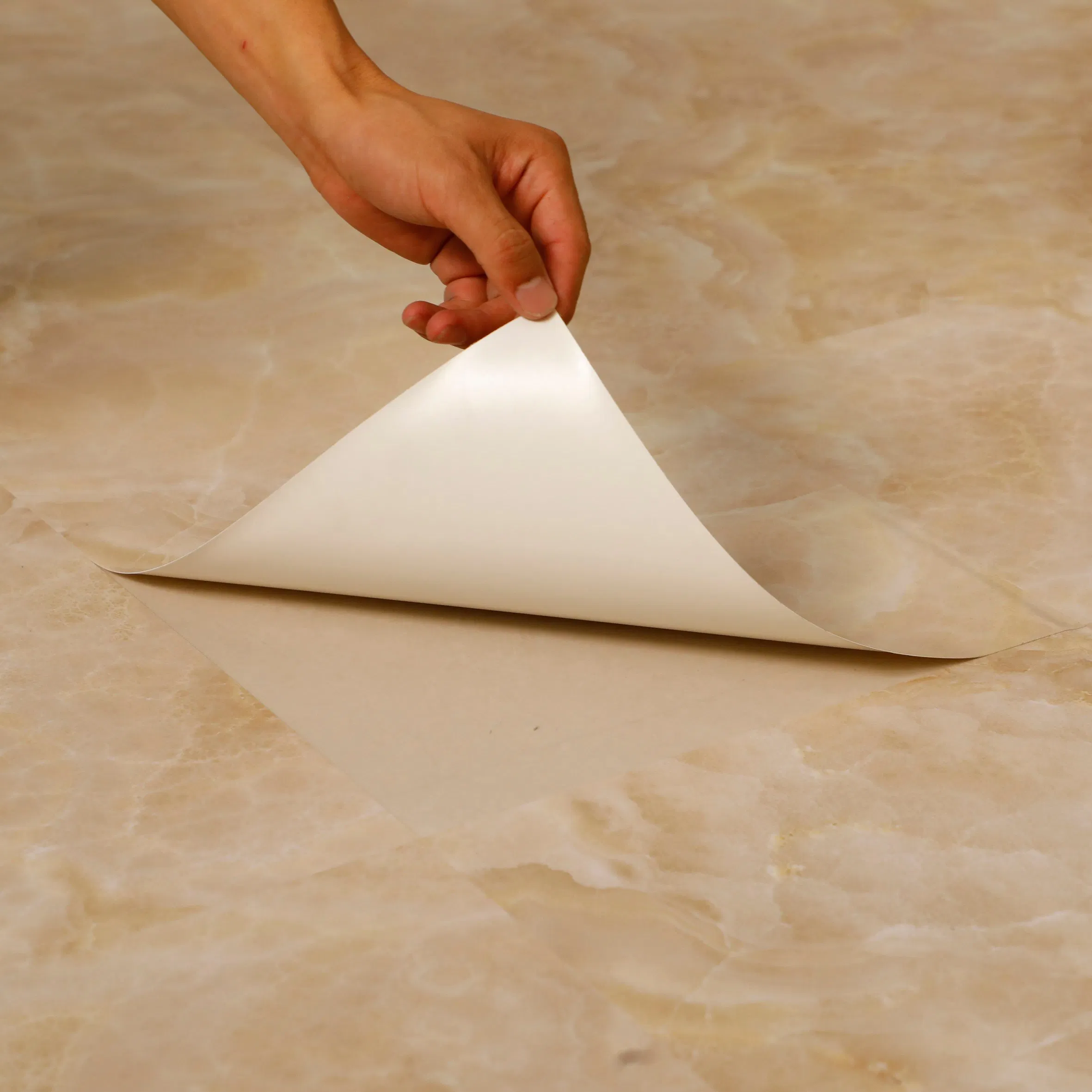 DIY Friendly Low Cost Wall & Floor Renovation Removable Waterproof Vinyl Peel and Stick Tiles