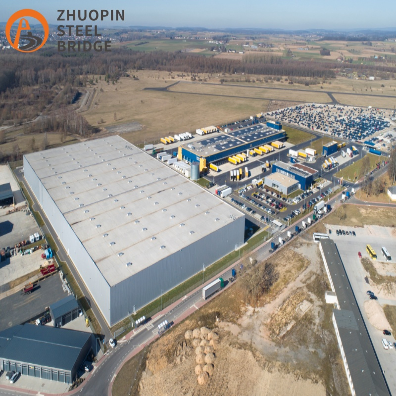 Prefabricated Building Steel Structure Warehouse Workshop Industrial Metal Building