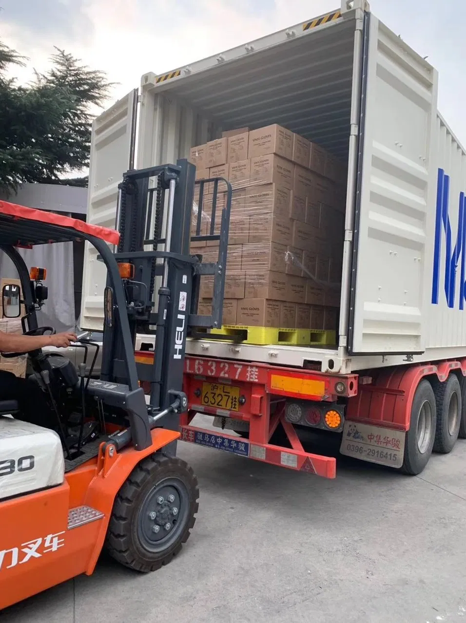 White Plastic Chinese Spoon for Takeaway