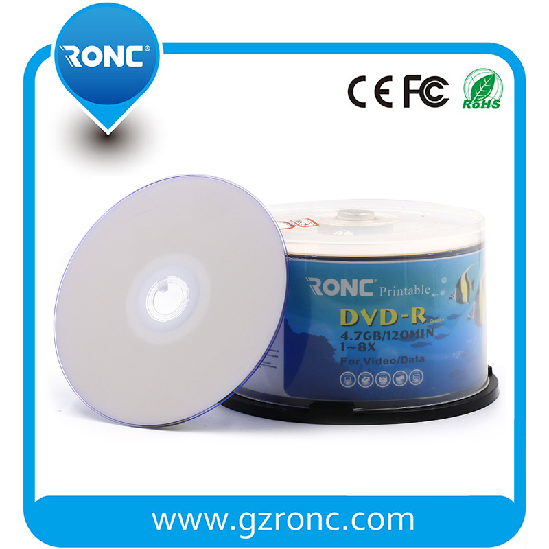 DVD-R диски 4.7GB 16x, 50 шт.