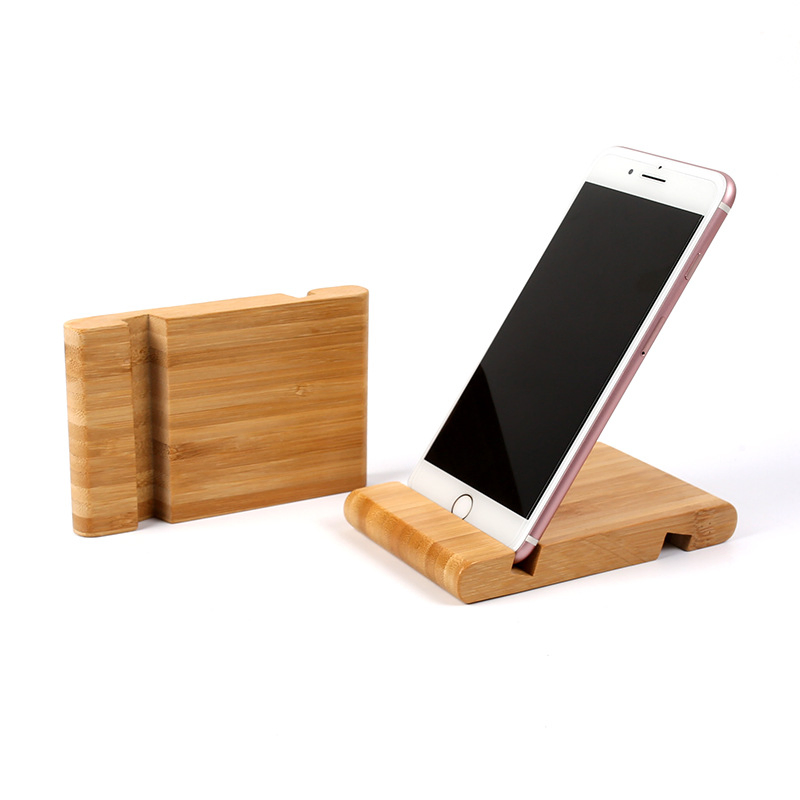 Wood Bamboo Phone Holder Promotional