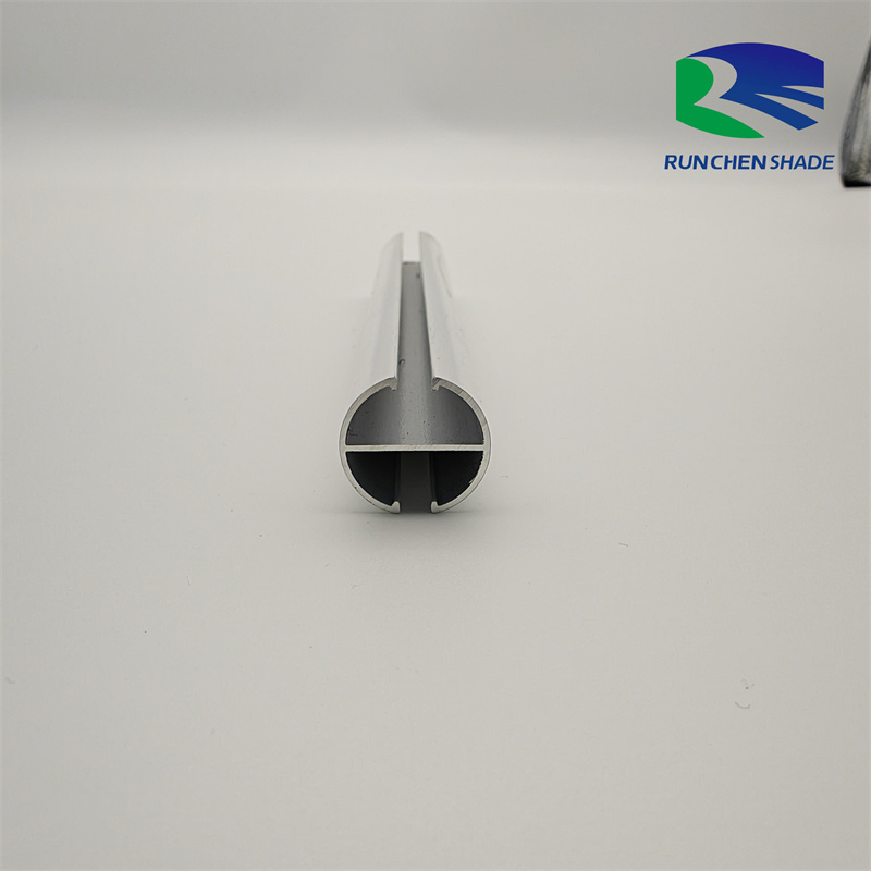 Black Anodized Aluminum Roller Shutter Door Profile Aluminum Profile