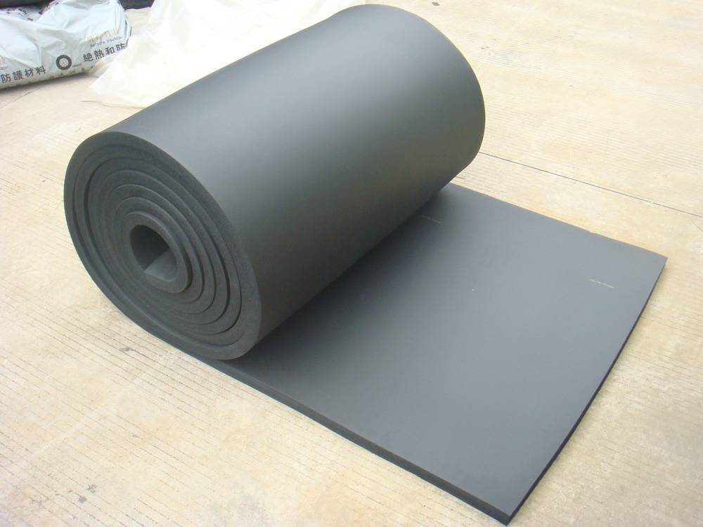 Toplon Brand NBR Black Rubber Foam Insulation Sheet