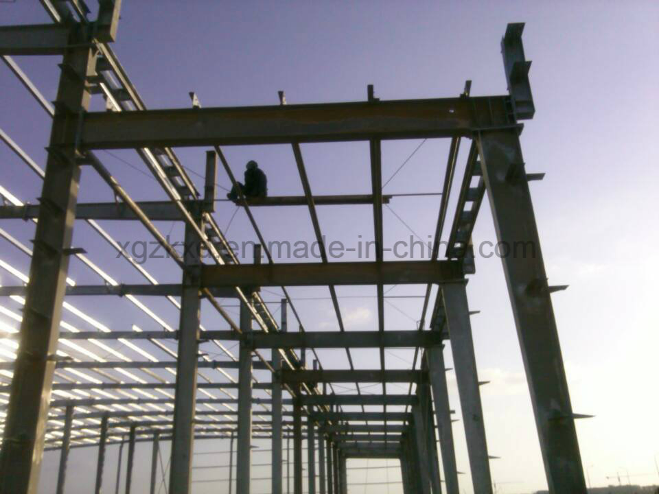Prefab Construction Metal Manufacture Steel Shed Building