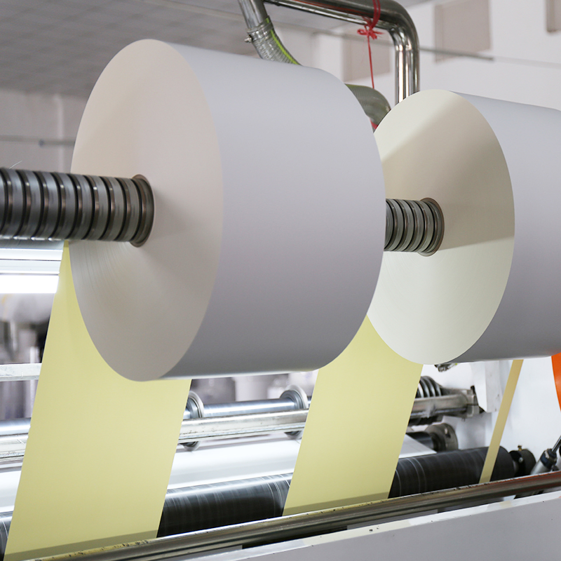 Yellow Base Three Proofs Thermal Adhesive Sticker Label Barcode Material Label Sticker