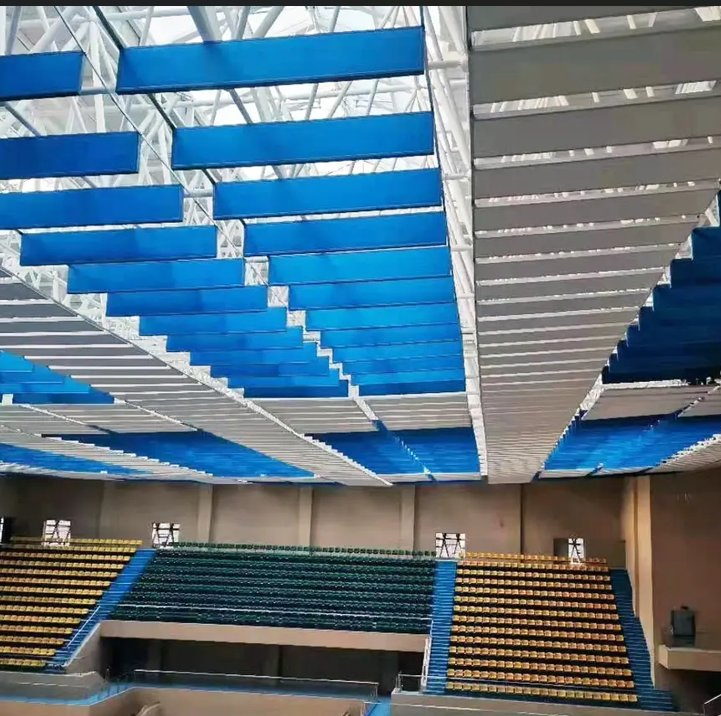 3D Designed Acoustic Suspended Ceiling Baffles for Indoor Decor