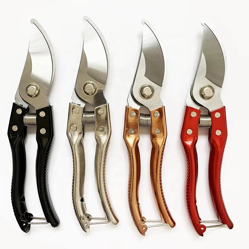 Wholesale Stainless Steel Scissors Pruner Shear Gardening Tools Tree Trimming Scissors