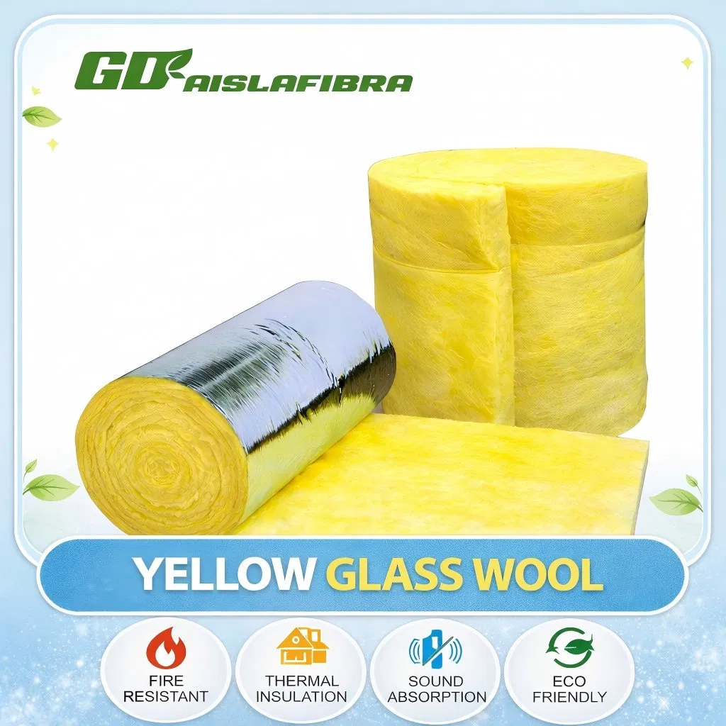 Hot Sales 16kg 25mm 24kg 25mm Glass Wool Fiberglass Insulation for Warehouse Roofing Heat Insulation