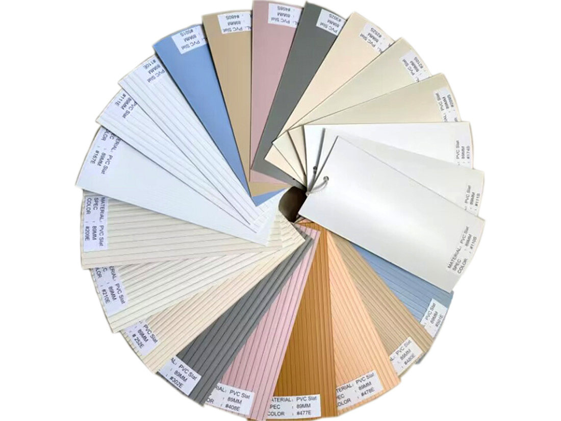 Cordless Vertical Window Curtains and Venetian Blinds