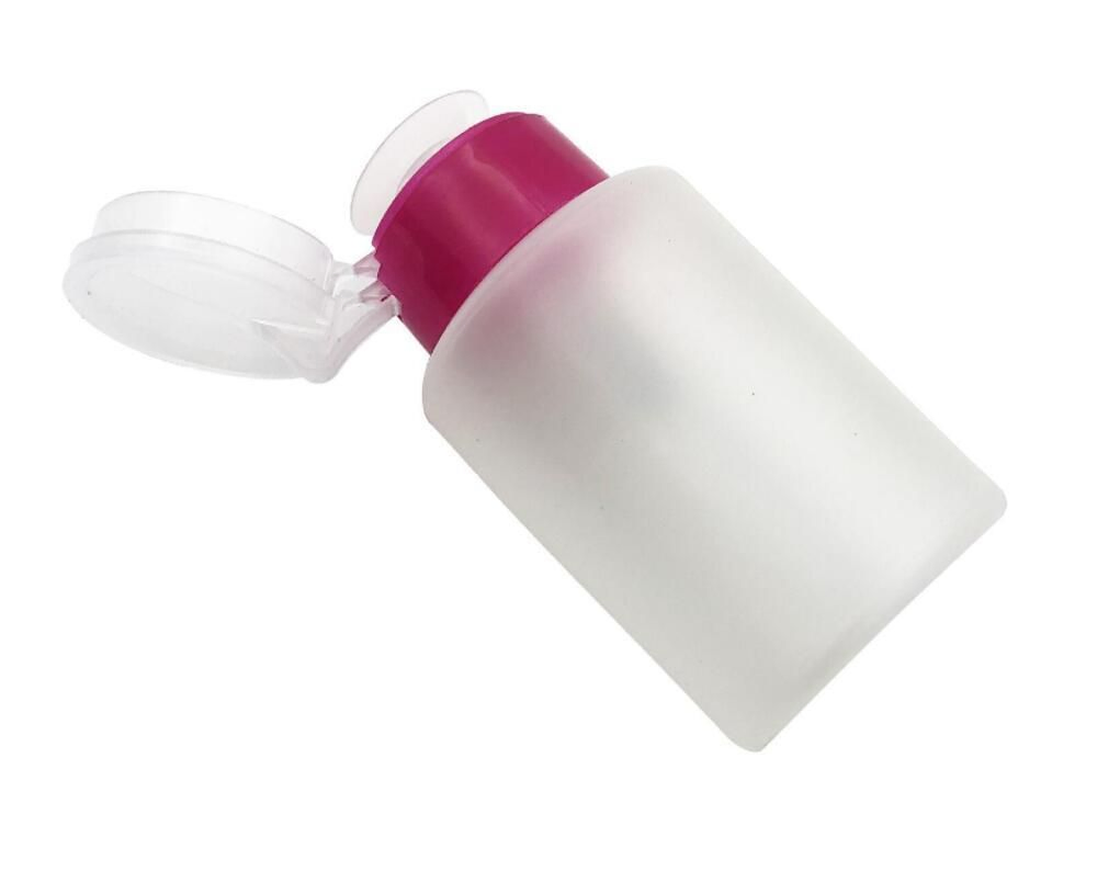 Wholesale Supplier 150ml 200ml 300ml Pressure Plastic Nail Wash Empty Cosmetic Makeup Remover Bottle