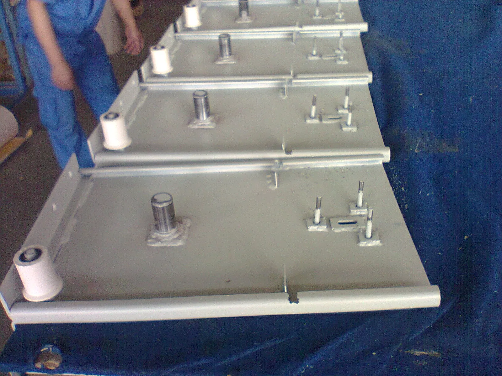 Steel Side Plate Steel End Cap for Chain Motor