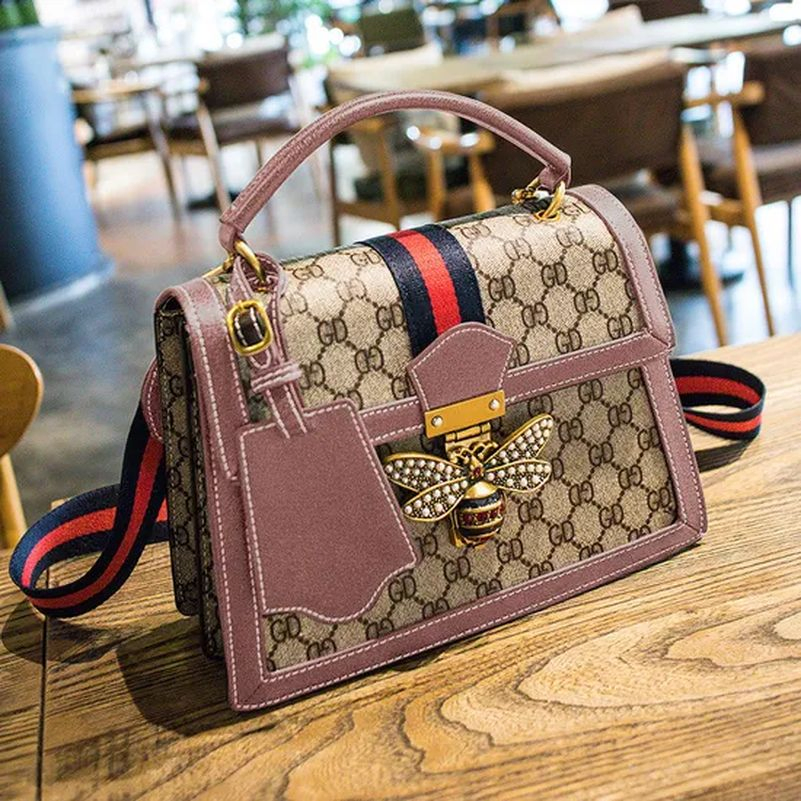Leather Handbag Cross Body Messenger Bag Fashion Shoulder Bag Tg004_2