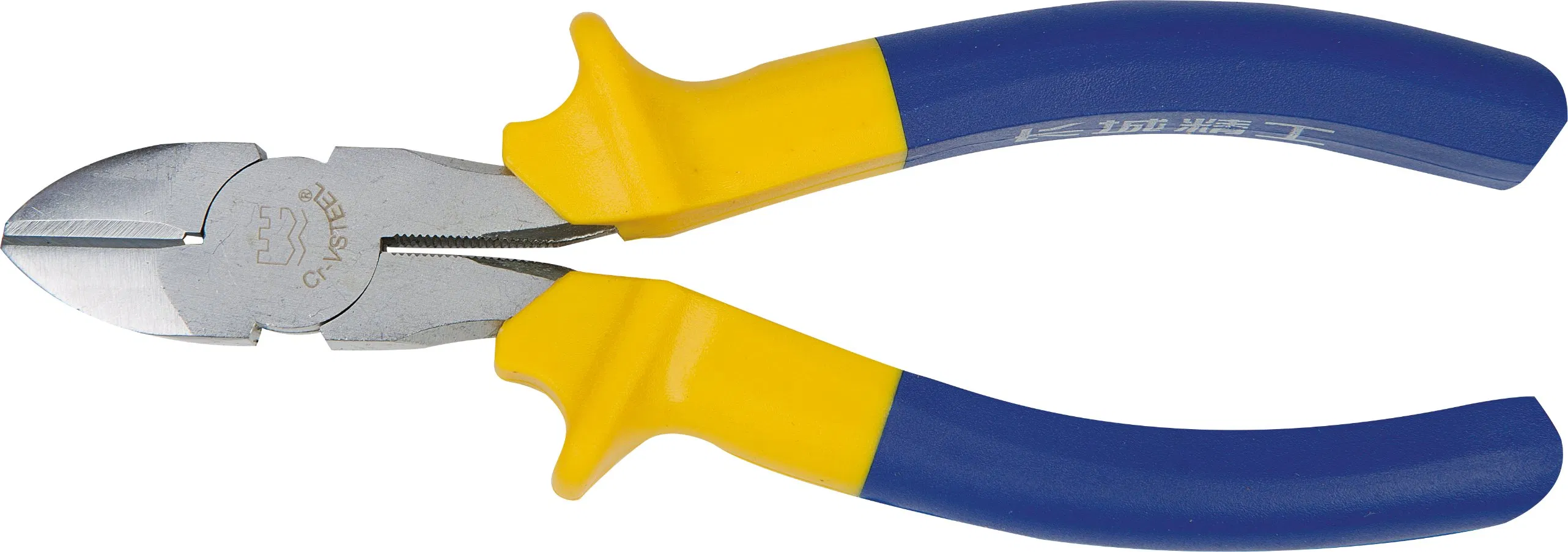 High Leverage 6 Inch VDE Insulated Diagonal Cutting Pliers with Ergonomic Comfort Grips