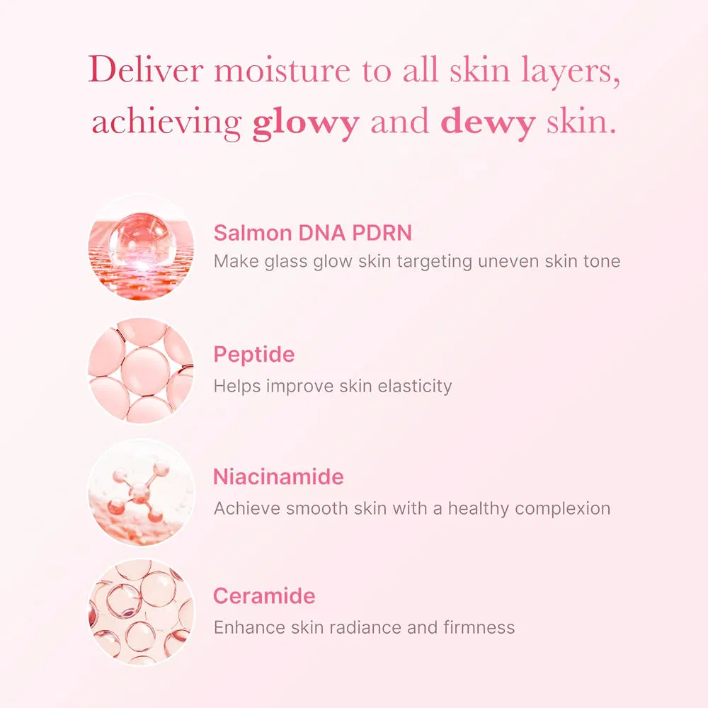 Salom DNA Pdrn Niacinamide Peptide Pink Anti Aging Face Toner