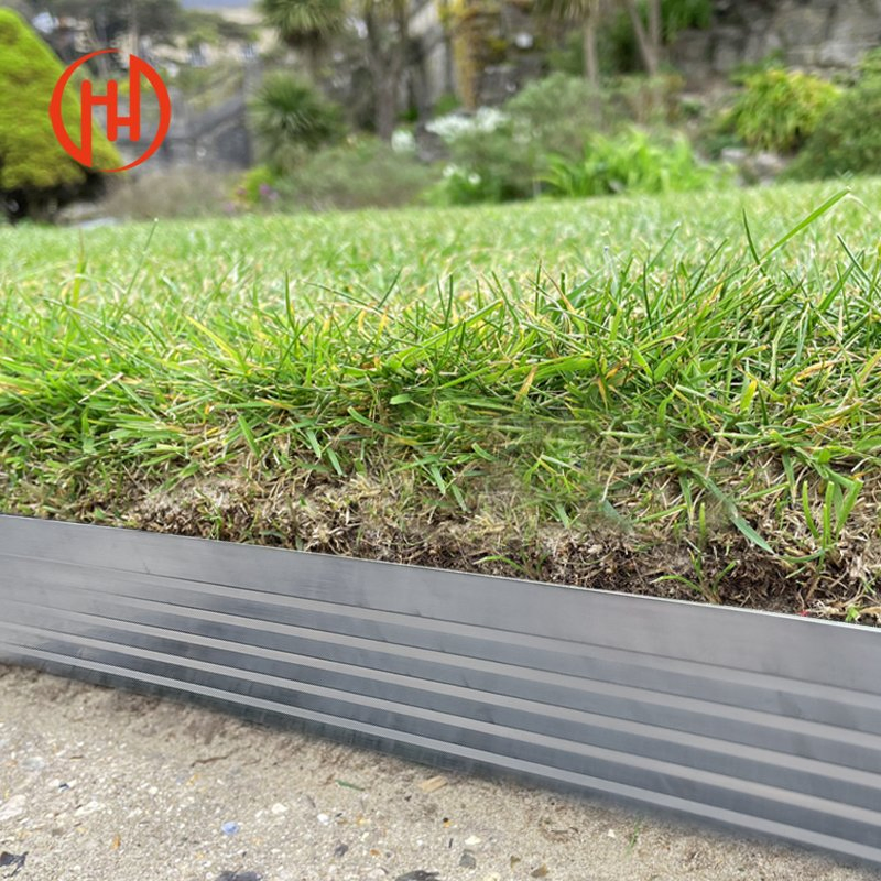 Powder Coating Aluminum Lawn Edging Metal Garden Eding Lower Border Landscaping for UAE