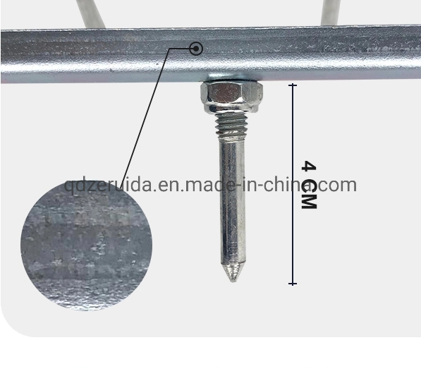 Outdoor Green Tool Garden Rake Hand Lawn Aerator Scarifier