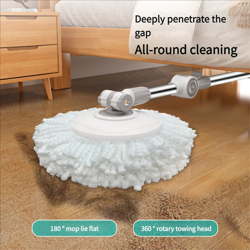 Efficient Cleaning Flat Mop with Sturdy Stainless Steel Features