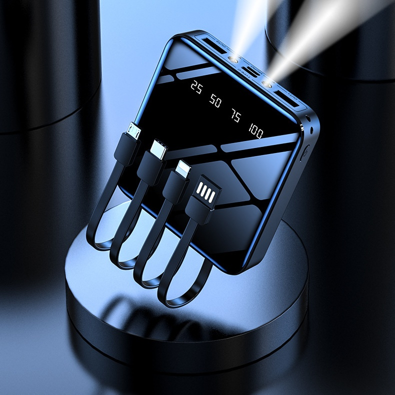 Power Bank 20000mAh Portable Charger Output, Smart Digital Display, Power Bank Charger with iPhone 16/15/14/13