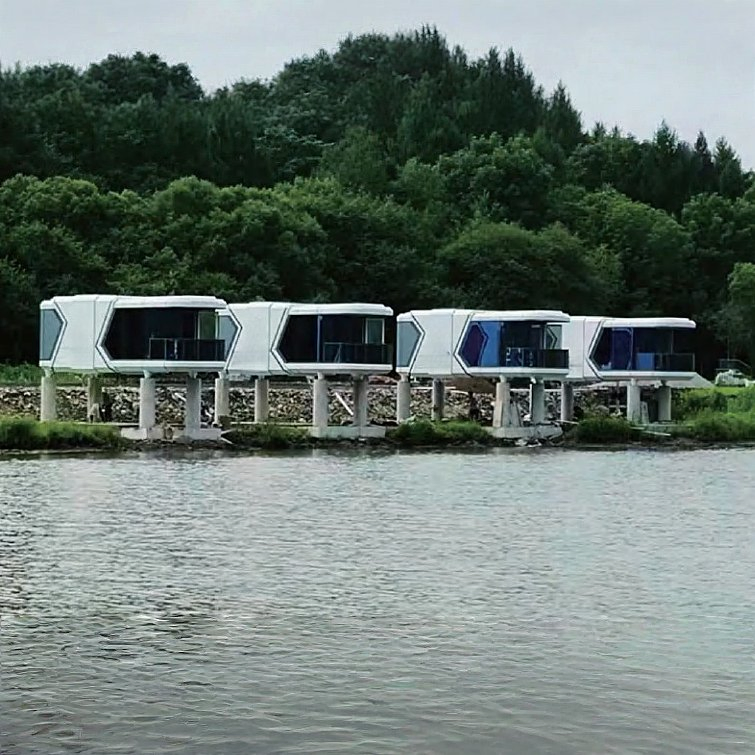 Modular Capsule House – Prefab Cabin and Mobile Unit with Easy Installation