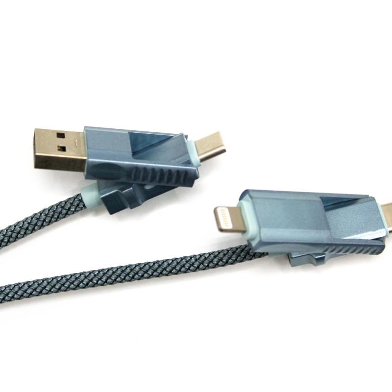 Flexible Nylon Charge USB Cable 2.0 a Charging Cable for All Device