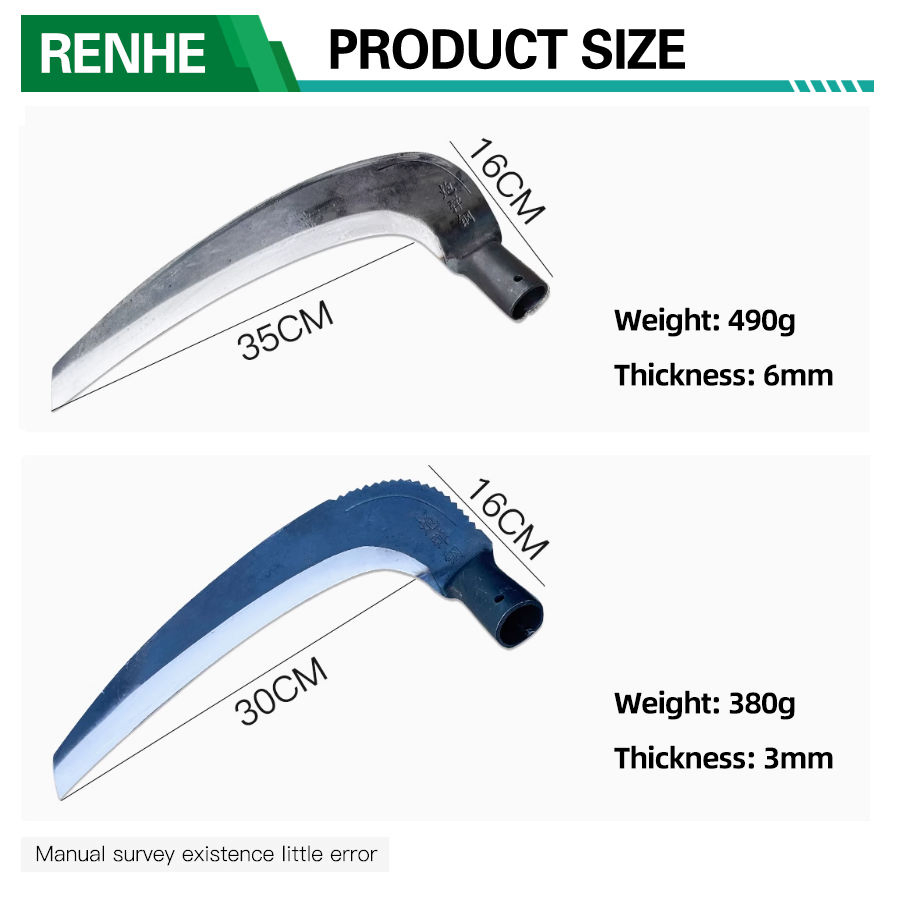 Good Selling Custom Hand Tools Farming Weed Steel Handle Garde Sickle