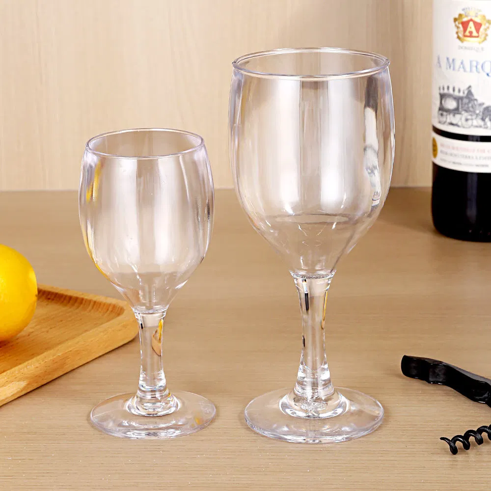 Plastic Wine Cup - Classic Clear PC Stemware for Restaurants