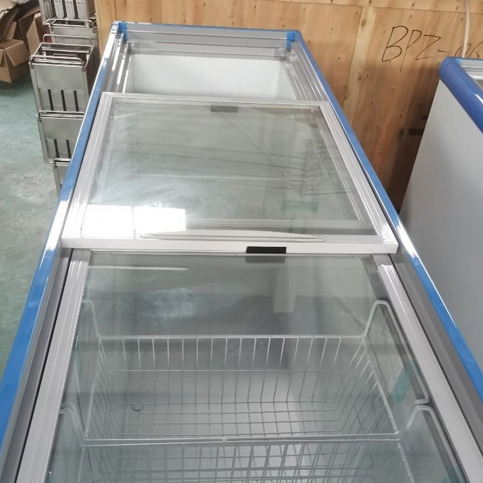 Wholesale Chest Freezer Super Market Horizontal Deep Freezer
