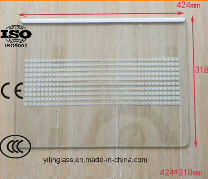 3mm Clear Tempered Glass Refrigerator Shelf