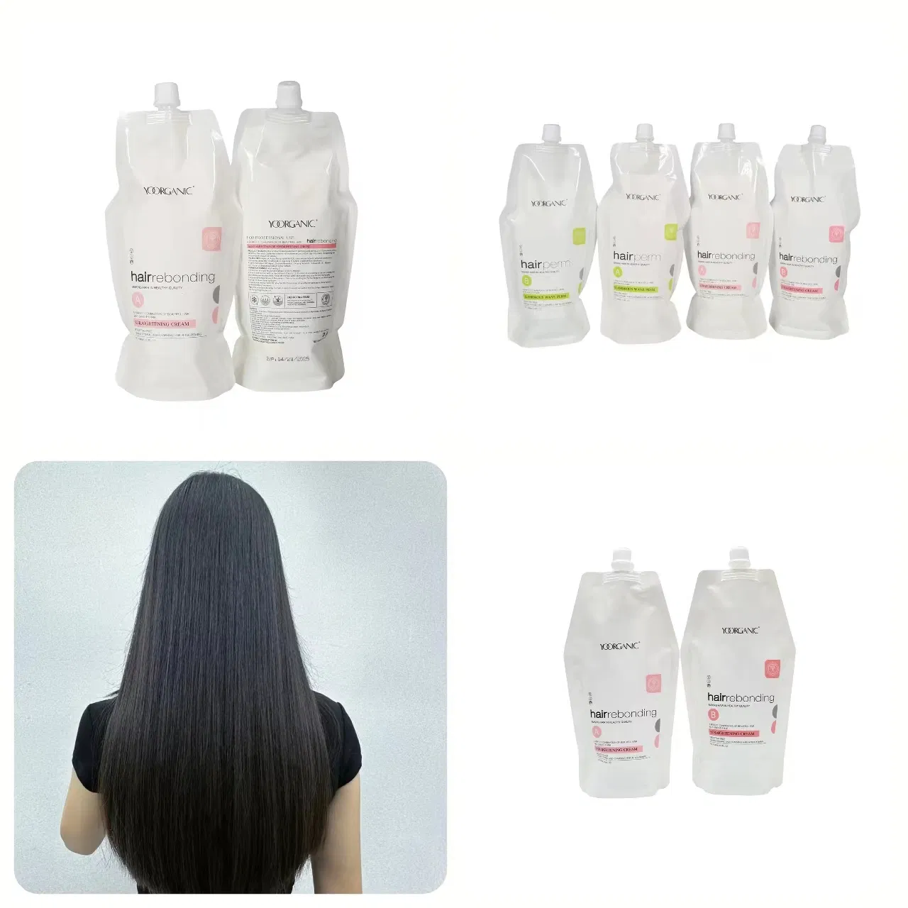 1000ml Wholesale Price Rebonding Hair Straightening Cream Hair Perm Treatment for Salon