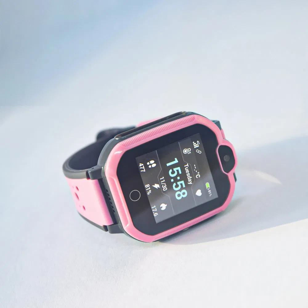 Waterproof Phone Video Call Sos Location Navigation GPS Watch Kids 4G