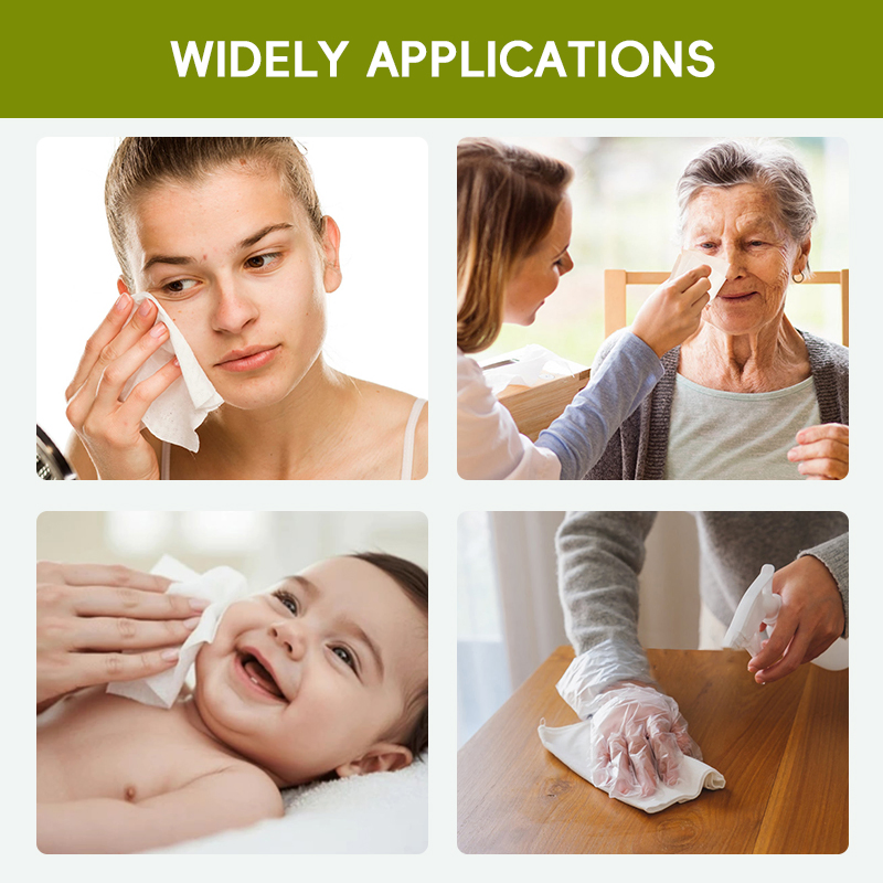 Lint Free and High Absorbent Disposable Face Towel for Daily Life