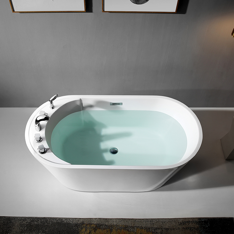 Экологичная акриловая отдельностоящая ванна для взрослых