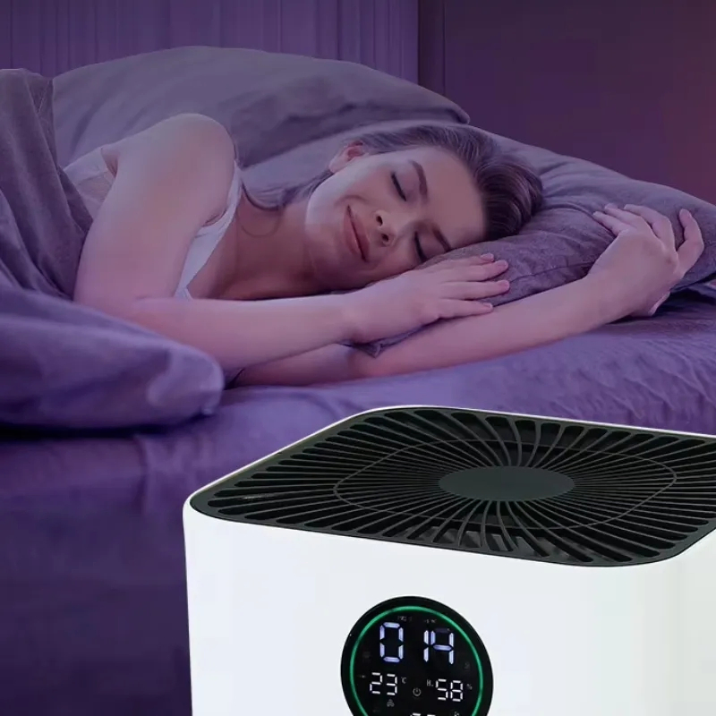 Compact Air Ionizer Purifier Home Featuring Air Purifier and Air Freshener Function