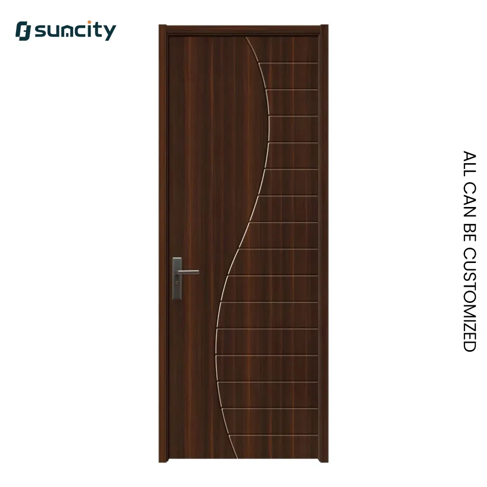 Ecofriendly Waterproof Acoustic Solid Core WPC Door for Shared Hallway Use