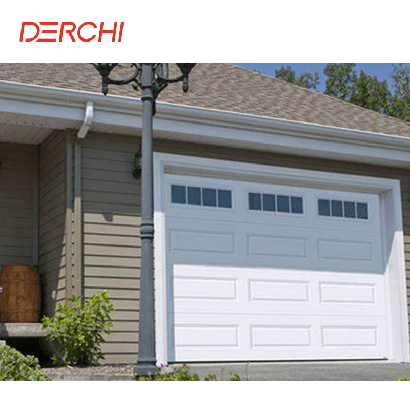 China Supplier Customized Modern Design Automated Galvanized Steel Overhead Insulated Sectional Garage Door