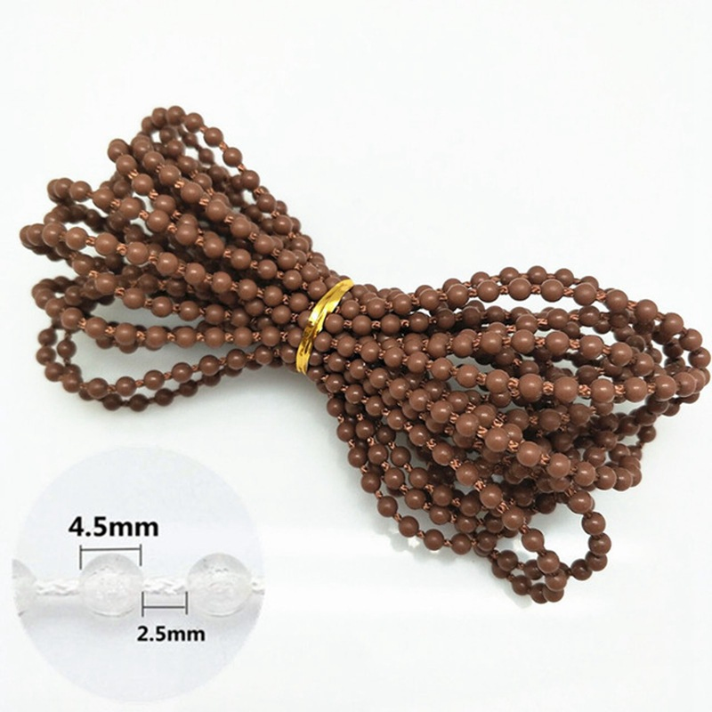 Wholesale POM Plastic Bead Chain Durable Plastic Ball Chain for Blinds