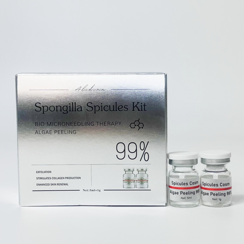 99% Spongilla Spicules Microneedle Serum Powder Algae Bio Peeling for Acne Removal Algae Peeling Stretch Mark Algae Peeling Sponge Spongilla Spicule Serum