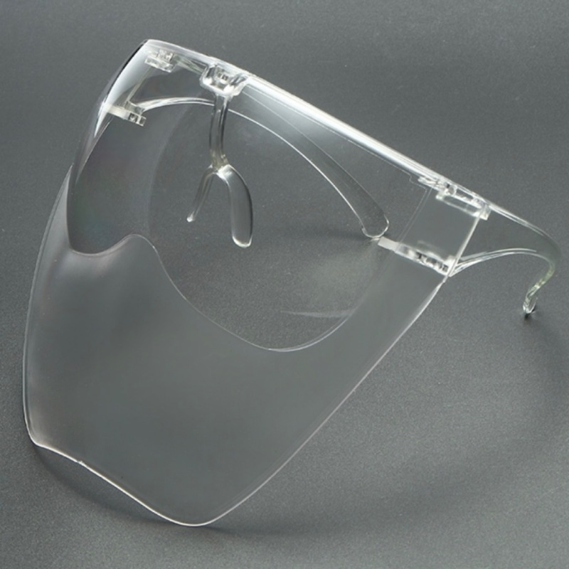 Integrated High Definition Transparent Anti Fog and Anti Splash Protective Mask Detachable Nose Support Multi Protective Goggles