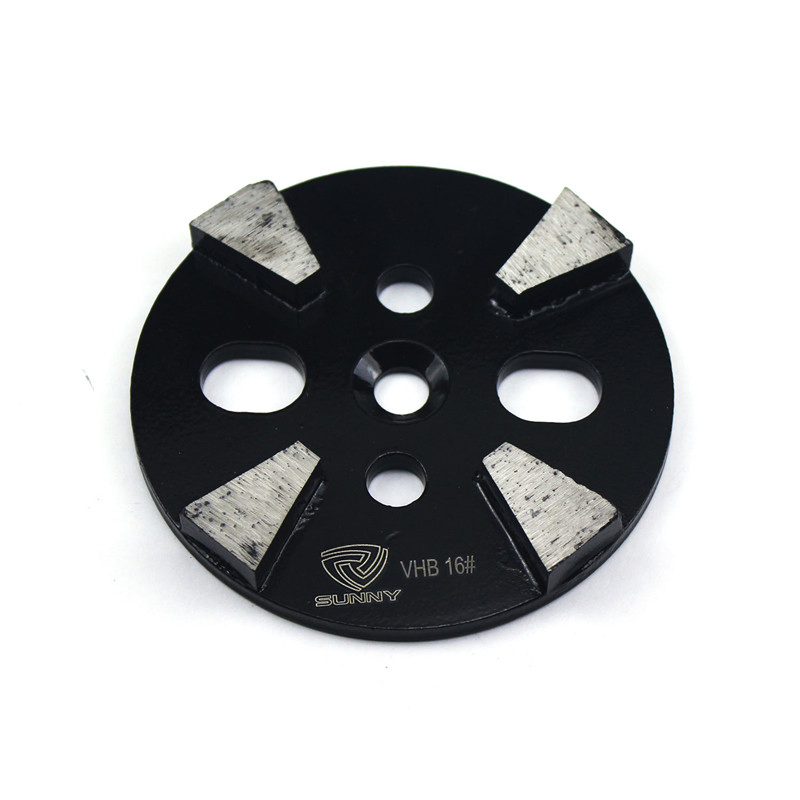 Алмазная шлифовальная тарелка 100 мм для бетона и терраццо