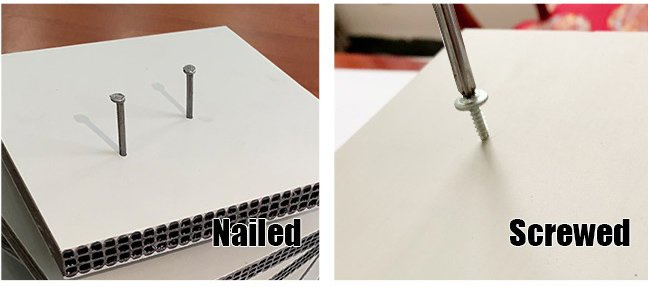 Машина для изготовления полой опалубки из ПП