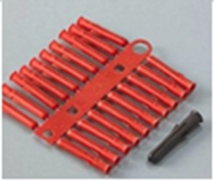 Plastic Single Double Hinged Clip Pipe Collar Nail on Clips