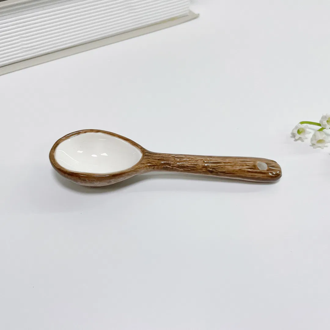 Stylish Vintage Ceramic Mug Irregular Handmade Design Perfect for Coffee & Oatmeal Breakfast