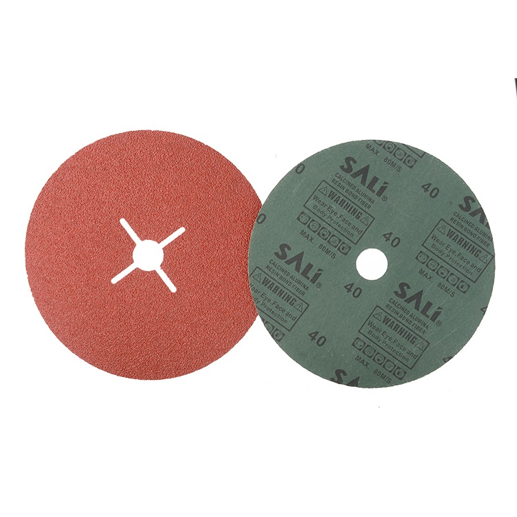 Sali 150*22.2mm P24-120 Aluminum Oxide Fiber Disc