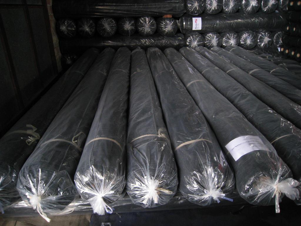 Weed Control Mat Ground Cover Silt Fence Black PP Fabric Landscaping