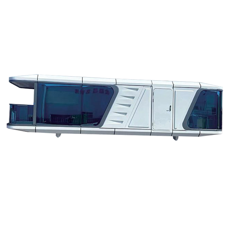 Mobile Prefabricated Modern Vacation Hotel Luxury Home Portable Living Tiny House Modular Vessel Space Capsule